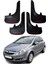 Opel Corsa D-E 2007-2014 Uyumlu Racing Yazılı 4'lü Tozluk Çamurluk Paçalık Modifiye 1