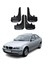 Bmw E46 Uyumlu Racing Yazılı 4'lü Tozluk Çamurluk Paçalık Modifiye 1