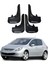 Peugeot 307 Uyumlu Racing Yazılı 4'lü Tozluk Çamurluk Paçalık Modifiye 1