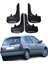 Renault Clio 2 Hb 1998-2006 Uyumlu Racing Yazılı 4'lü Tozluk Çamurluk Paçalık Modifiye 1