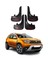 Dacia Duster 2017 ve Sonrası Uyumlu Tuning Yazılı 4'lü Tozluk Çamurluk Paçalık Modifiye 1