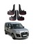 Fiat Doblo 2 2010-2022 Uyumlu Tuning Yazılı 4'lü Tozluk Çamurluk Paçalık Modifiye 1
