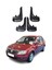 Dacia Logan 2004-2012 4'lü Uyumlu Sports Yazılı Tozluk Çamurluk Paçalık Modifiye 1