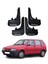 Fiat Uno Uyumlu Racing Yazılı 4'lü Tozluk Çamurluk Paçalık Modifiye 1