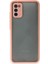 Samsung Galaxy A02S Kılıf Montreal Silikon Kapak - Pembe Arbkd 1
