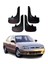 Hyundai Excel Tüm Kasalara Uyumlu Racing Yazılı 4'lü Tozluk Çamurluk Paçalık Modifiye 1