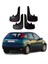 Ford Focus 1 Hb 1998-2004 Uyumlu Racing Yazılı 4'lü Tozluk Çamurluk Paçalık Modifiye 1