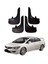 Honda Civic 2007-2012 Uyumlu Racing Yazılı 4'lü Tozluk Çamurluk Paçalık Modifiye 1