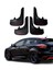 Ford Focus 4 Hb 2015-2018 Uyumlu Racing Yazılı 4'lü Tozluk Çamurluk Paçalık Modifiye 1