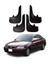 Honda Civic Euro Sd 1996-2001 Uyumlu Racing Yazılı 4'lü Tozluk Çamurluk Paçalık Modifiye 1