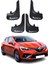 Renault Clio 5 Hb 2019-2021 Uyumlu Sports Yazılı 4'lü Tozluk Çamurluk Paçalık Modifiye 1