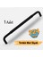 Uber Tırtıklı Mat Siyah Metal Kulp 224 mm 22.4 cm Mobilya Çekmece Mutfak Dolabı Dolap Kapak Kulpları 1