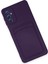 Samsung Galaxy A14 4g Kılıf Kelvin Kartvizitli Silikon - Derin Mor Arbkd 3