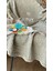 %100 Pamuk Müslin Bebek Örtüsü Çağla Yeşili 90X110 - Çağla Yeşili 4