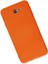 Samsung Galaxy J7 Prime Kılıf Nano Içi Kadife Silikon - Turuncu Arbkd 2