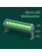 30CM 9W LED Wallwasher Yeşil | Dış Cephe, Minare, Bahçe Aydınlatma | Iç-Dış Kullanım IP65 1