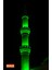 30CM 9W LED Wallwasher Yeşil | Dış Cephe, Minare, Bahçe Aydınlatma | Iç-Dış Kullanım IP65 3