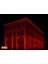 20CM 6W LED Wallwasher Kırmızı | Dış Cephe, Minare, Bahçe Aydınlatma | Iç-Dış Kullanım IP65 3