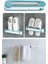 Mavi Kendinden Yapışkanlı Banyo ve Kapı Arkası Ayakkabı Rafı 3