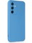 Samsung Galaxy A34 5g Kılıf Nano Içi Kadife Silikon - Mavi Arbkd 2