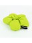 El Yapımı Fıstık Yeşili Pofuduk Scrunchie Toka - Enerjik ve Hacimli 4