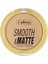 Smooth Matte Compact Powder Mat Görünümlü Pudra - 10 Naturel Bej - 1 Adet 1