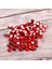 Kırmızı Uğur Böceği Yapışkan Sticker 1cm 100'LÜ Paket 1