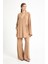 Camel Tensel Kumaş Pantolon Kimono Alt/üst Takım 29199 1
