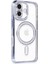 iPhone 16 Plus Kılıf Joke Simli Magneticsafe Kılıf - Mavi 2