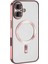 iPhone 16 Plus Kılıf Kross Magneticsafe Kapak - Pembe 1