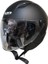 SW-765 Mat Siyah Açık Kask (Güneş Vizörlü) 1
