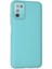 Samsung Galaxy A03S Kılıf Lansman Glass Kapak - Turkuaz Arbkd 2