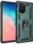 Samsung Galaxy A91 / S10 Lite Kılıf Sofya Yüzüklü Silikon Kapak - Yeşil Arbkd 1