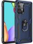 Samsung Galaxy A33 5g Kılıf Sofya Yüzüklü Silikon Kapak - Lacivert Arbkd 1