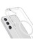 Caseworld Samsung Galaxy A56 Kılıf Magsafe Kablosuz Şarj Destekli Şeffaf Silikon Kapak 6
