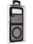 Samsung Galaxy Z Flip 4 Kılıf Blur Fold Magsafe Kapak - Mat Siyah 2