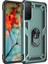 Samsung Galaxy S21 Kılıf Sofya Yüzüklü Silikon Kapak - Yeşil Arbkd 1
