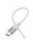 Hoco U129 Transparan Type-C To Type-C Data ve Şarj Kablosu 1M-(1903) - HBPAV9619-4411 1