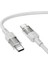 Hoco U129 Transparan Type-C To Type-C Data ve Şarj Kablosu 1M-(1903) - HBPAV9619-4411 3