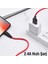 Hoco X21 Plus USB To iPhone Lightning Silikon Hızlı Şarj ve Data KABLOSU-(1903) - HBPAV4967-6019 5
