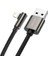 Baseus Legend Elbow USB To iPhone Lightning 2.4A Hızlı Data Şarj Kablosu 1M-(1903 - HBPAV4946-66 3
