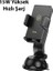 Hoco HW22 Torpido Üstü Wireless Kablosuz Şarj Araç Telefon TUTUCU-(1903) - HBPAV9347-5085 3