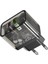 Hoco N34 PD20W+QC3.0 Usb+Type-C Giriş Hızlı Şarj Adaptörü BAŞLIĞI-(1903) - HBPAV6193-6340 4