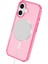 Apple iPhone 16 Star Magsafe Kapak - Pembe - HBPAV6332-4099 4