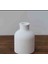 Minimal Beyaz Dekoratif Vazo – Modern Çizgili Tasarım 4