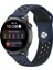 Watch 22MM Spor Delikli Kordon - Lacivert-Siyah - HBPAV7086-6531 1