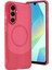 Samsung A36 Kılıf Maya Karbon Kapak - Bordo - HBPAV4608-8555 2