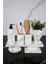 7 Parça Beton Banyo Seti, Çiçekli Saksı, Sabunluk, Diş Fırçalık, Tütsülük, Mumluk 1