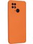 Xiaomi Redmi 10C Kılıf Nano Içi Kadife Silikon - Turuncu - TOA9076-1037 3