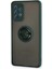 Samsung Galaxy A72 Kılıf Montreal Yüzüklü Silikon Kapak - Yeşil - TOA1110-3776 2